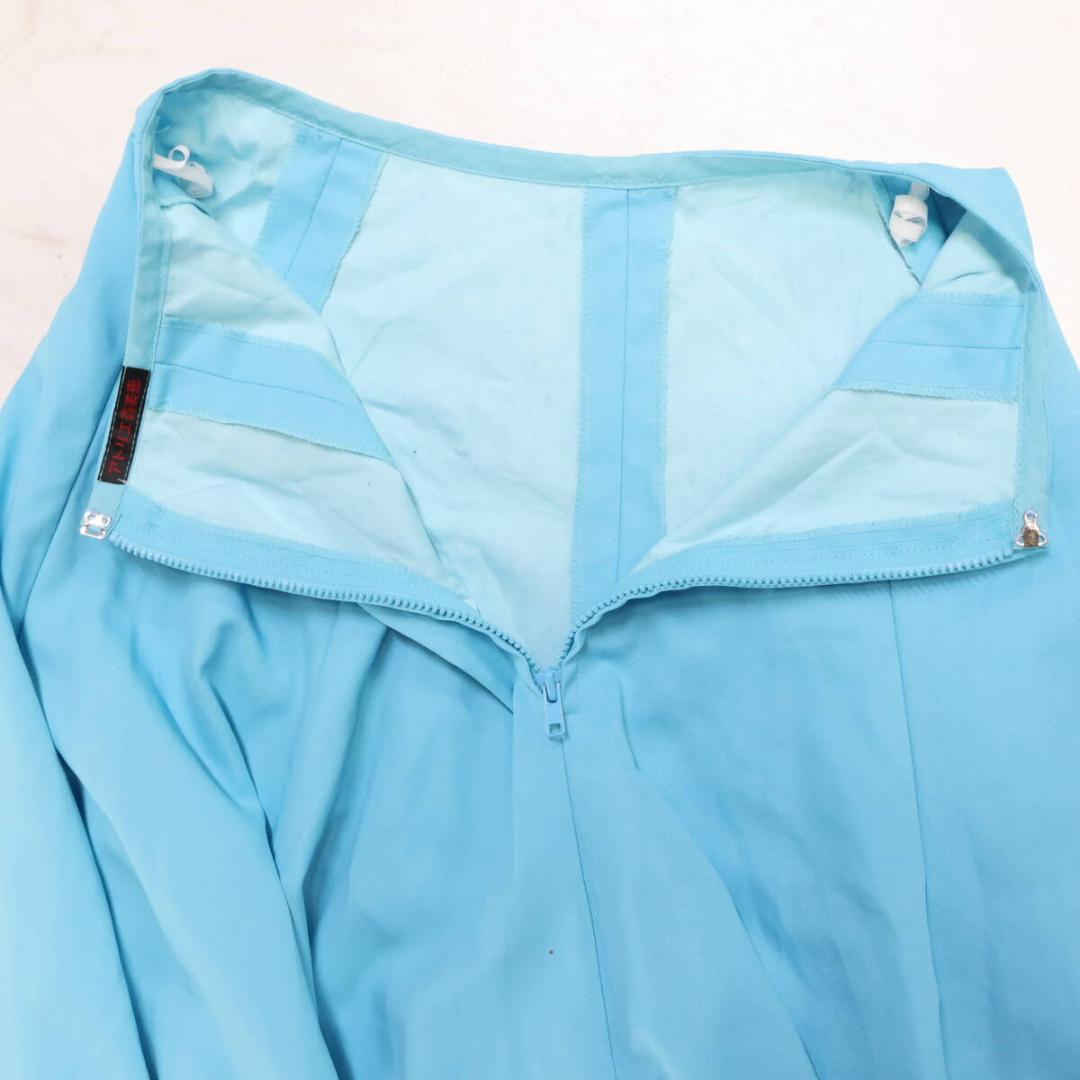 【美品 フラメンコ衣装】ブルー アトリエ貴美恵 ファルダ スカート ボランテ