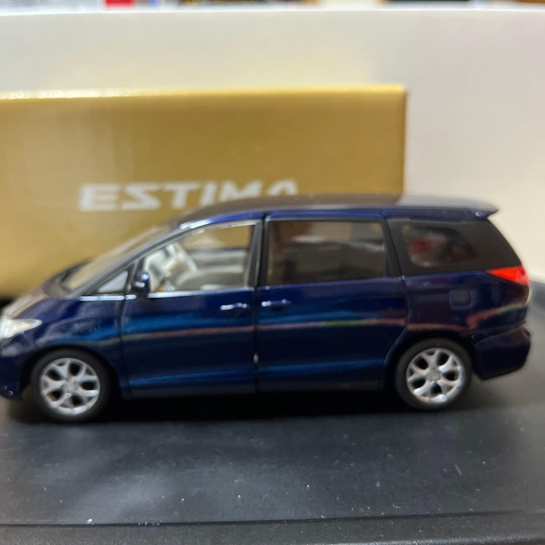 非売品　トヨタ　エスティマ　カラーサンプル　ダークブルーマイカ