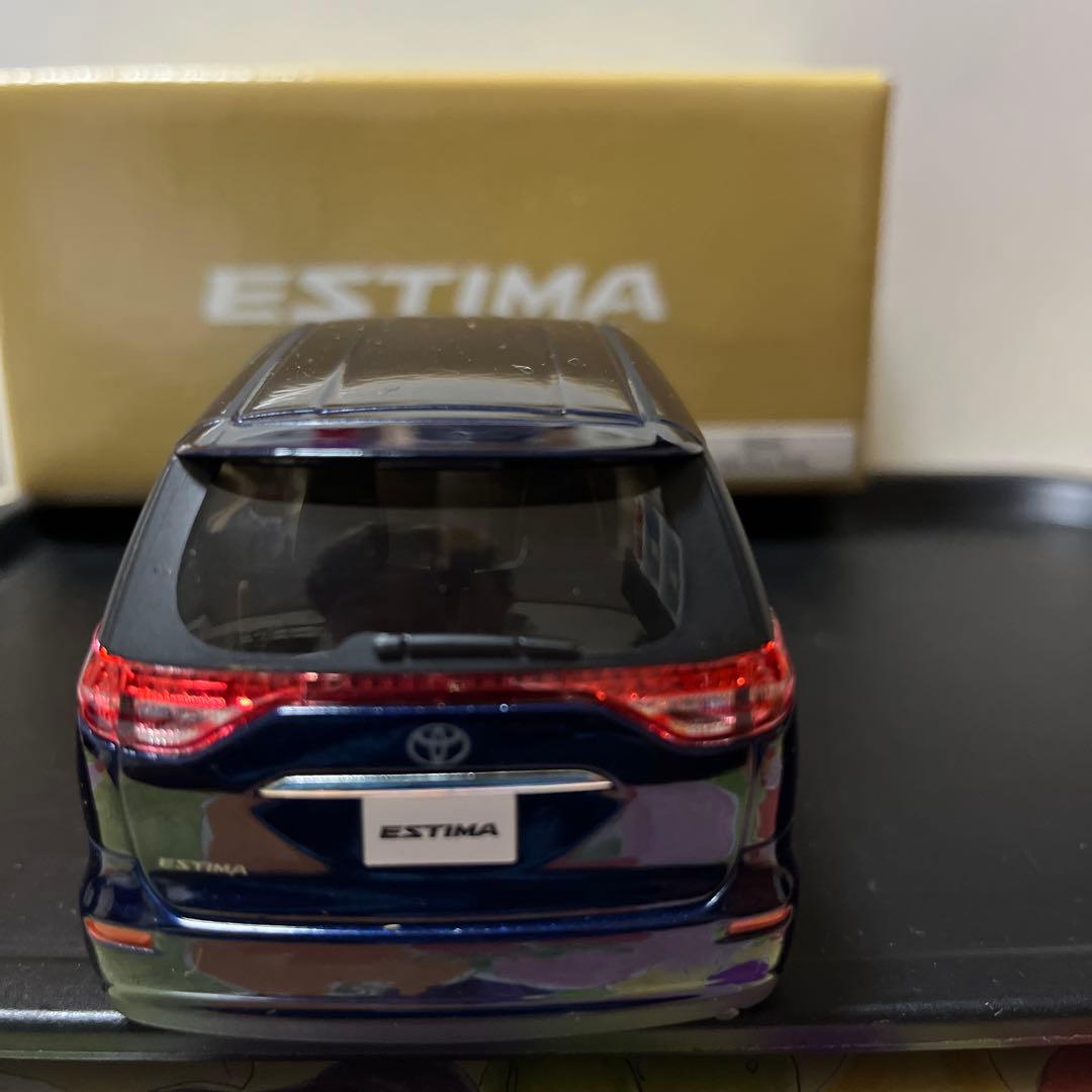 非売品　トヨタ　エスティマ　カラーサンプル　ダークブルーマイカ