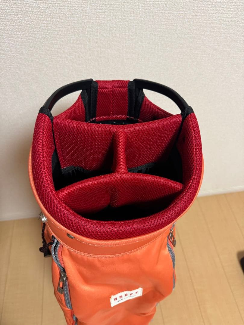 オノフナイロンツイル キャディバッグ OB0424 オレンジ