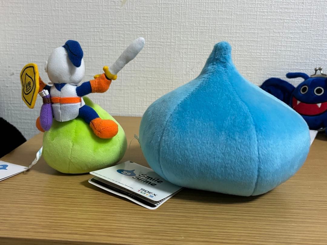 ドラゴンクエスト　スマイルスライム　ぬいぐるみ　がまぐち等　7点