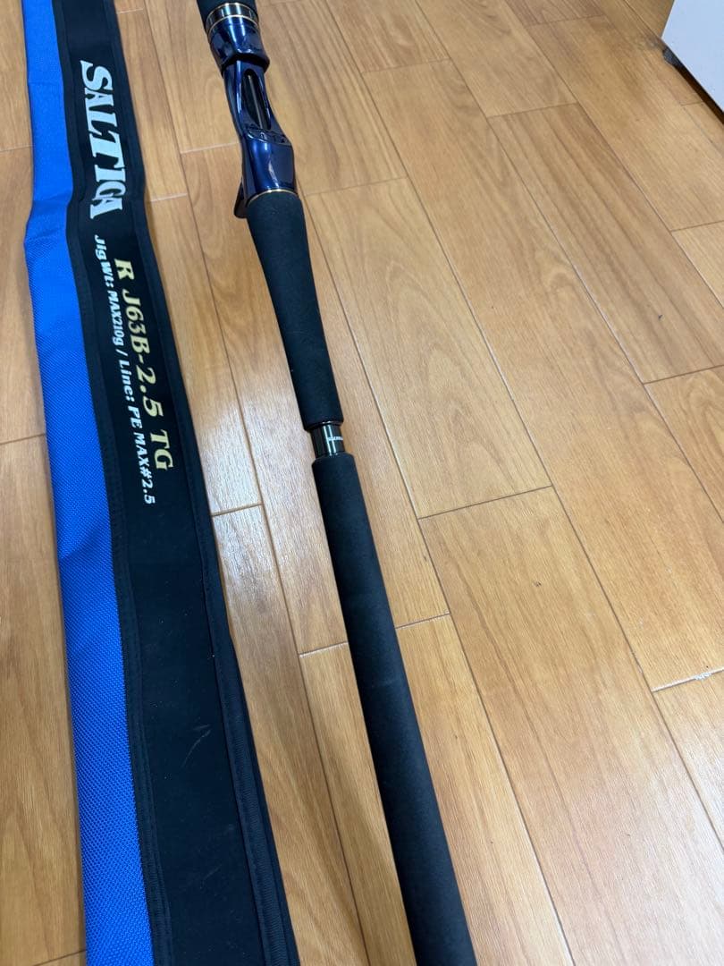 美品！ダイワ　ソルティガR J63B-2.5TG スリルゲーム　フルソリッド