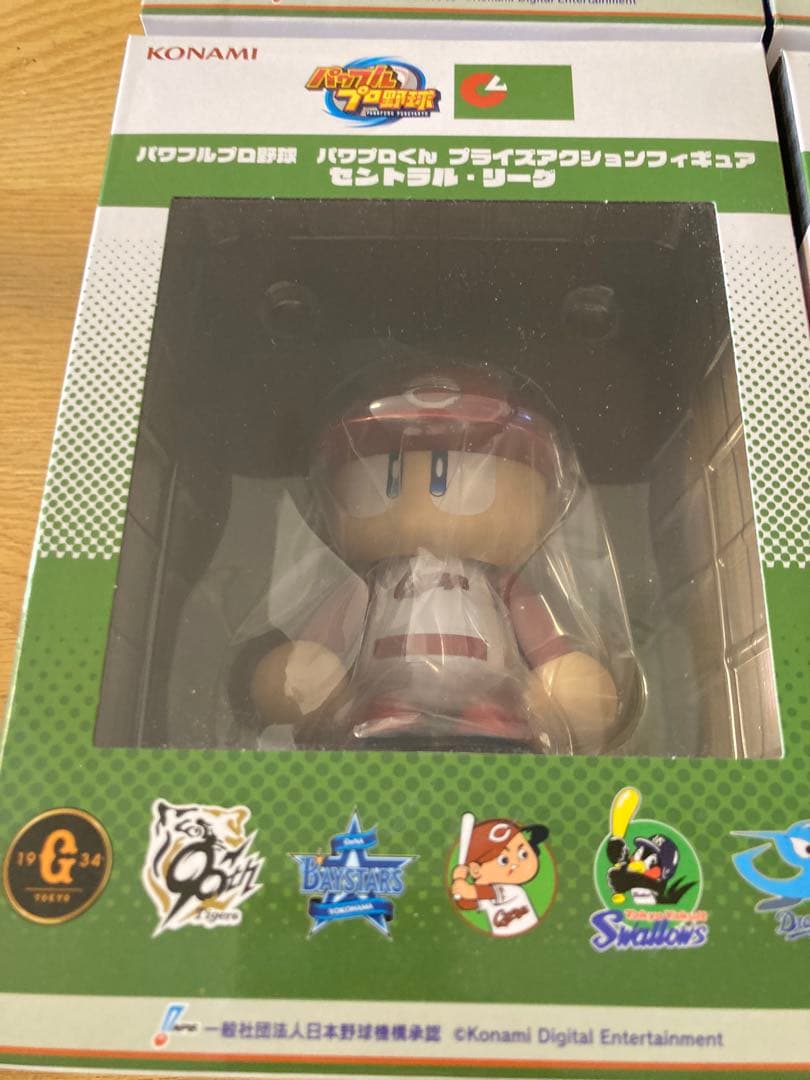 未開封 パワプロくん プライズアクションフィギュア セントラルリーグ ６種コンプ