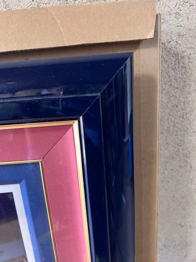 シム・シメール ウィッシング・オン・ザ・ムーン　アクリル画 証明書付