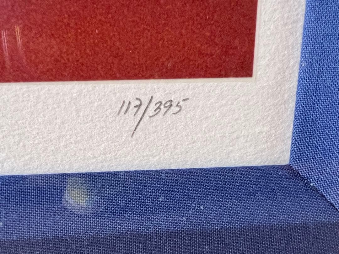 シム・シメール ウィッシング・オン・ザ・ムーン　アクリル画 証明書付