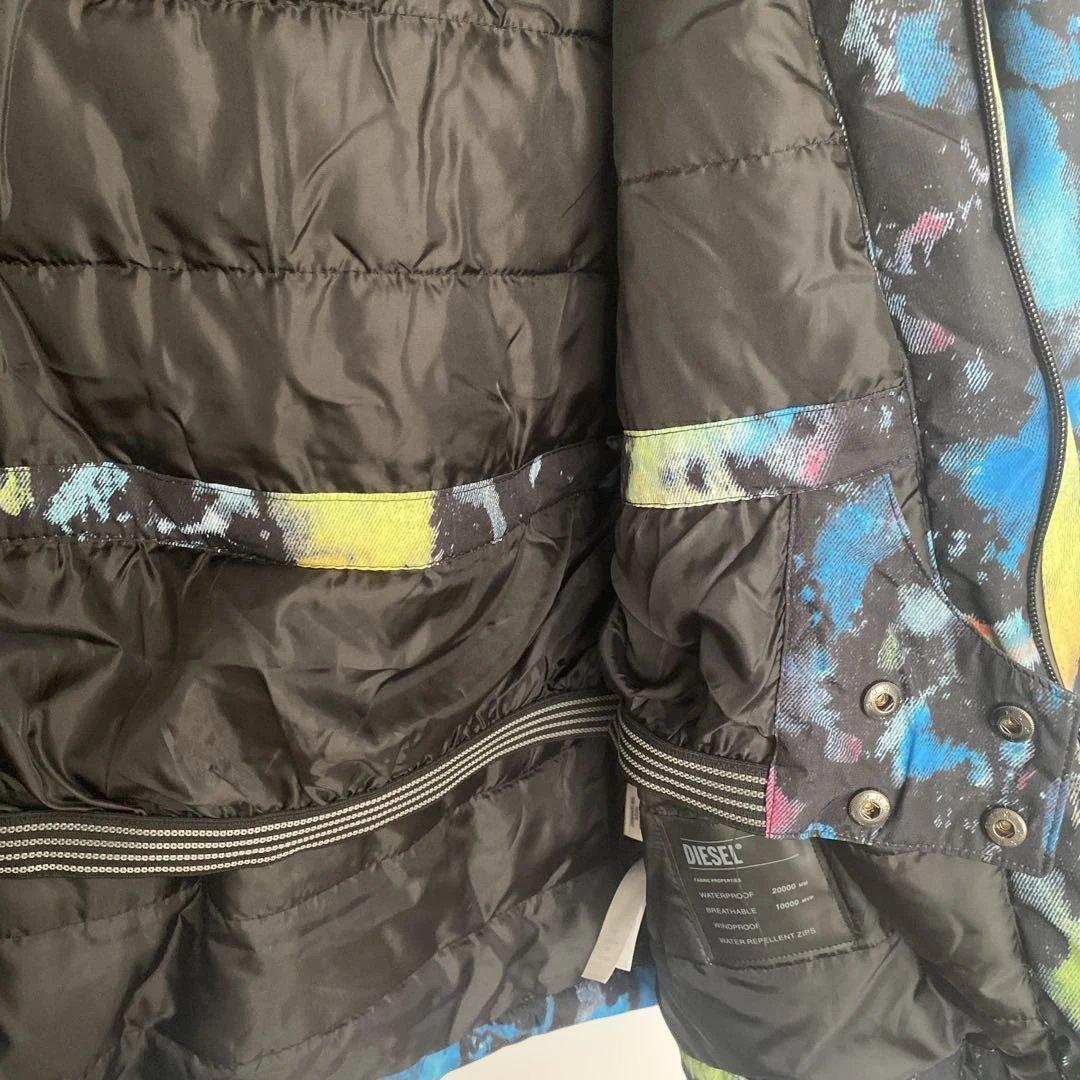 未使用品　DIESEL スノーボードウェア　14Y ダウンジャケット　ブルゾン