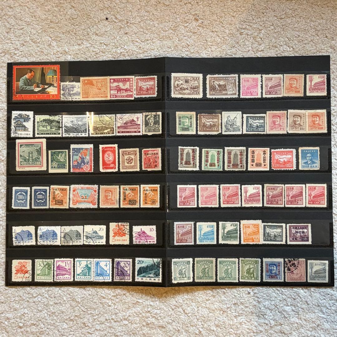 中国切手　色々まとめ売り⑤