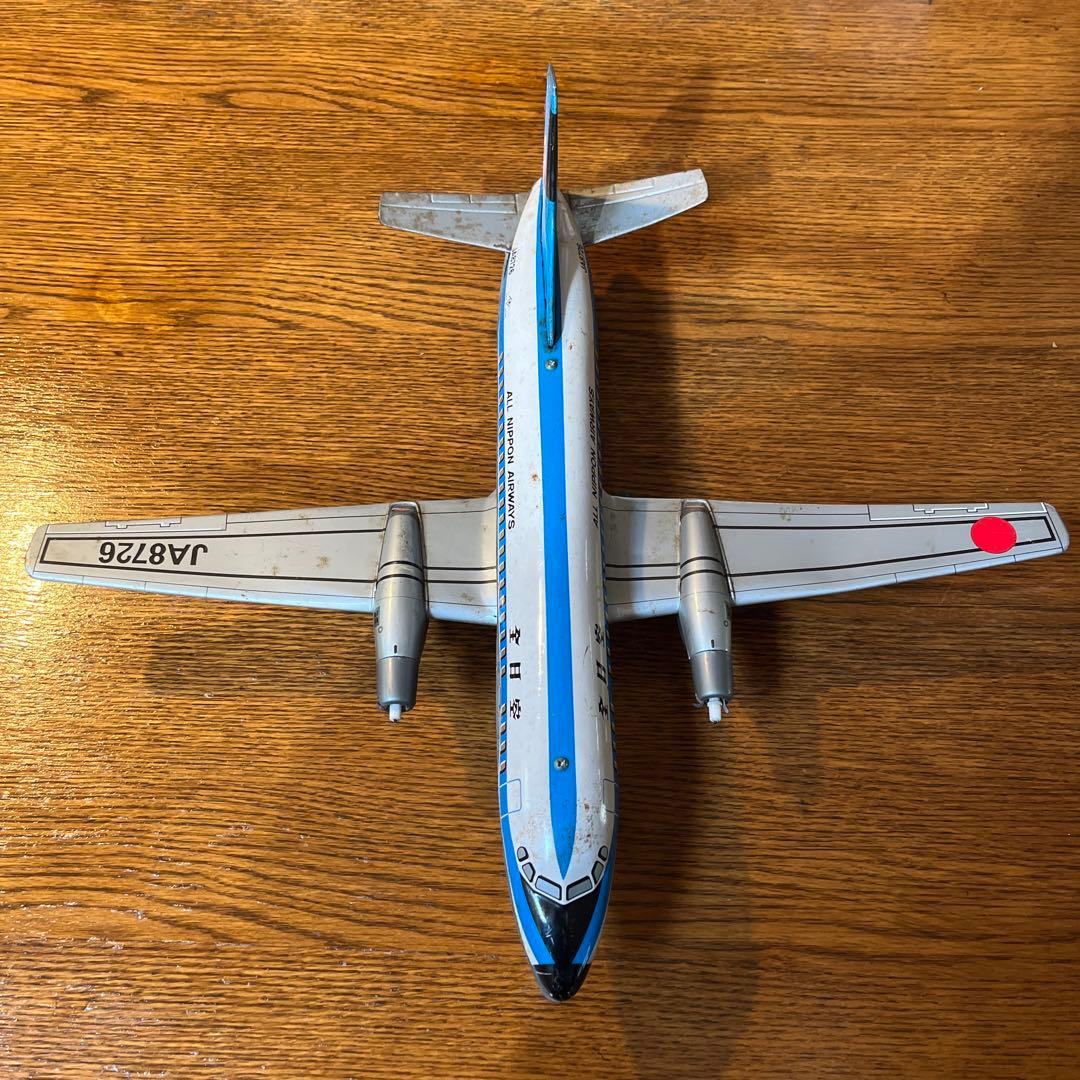 貴重　レア　全日空YS11 モヒカン　ブリキの飛行機