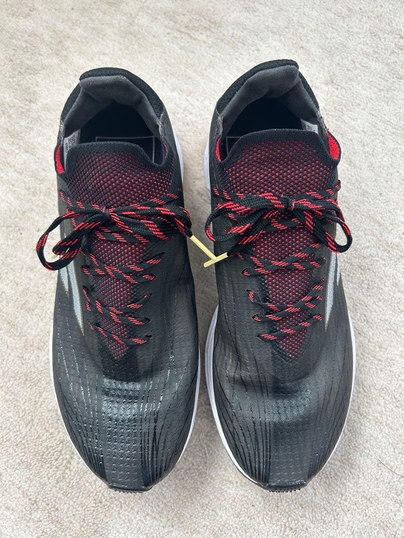 adidas サッカーシューズ ブラック/レッド　27.5