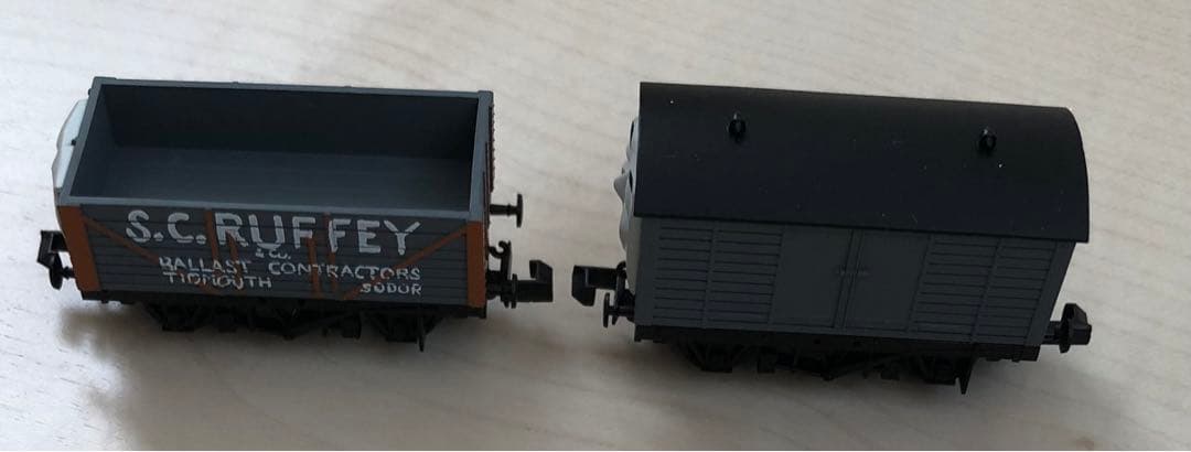 ☆廃盤品☆未使用☆NゲージTOMIX トーマス スクラフィー貨車セット93803