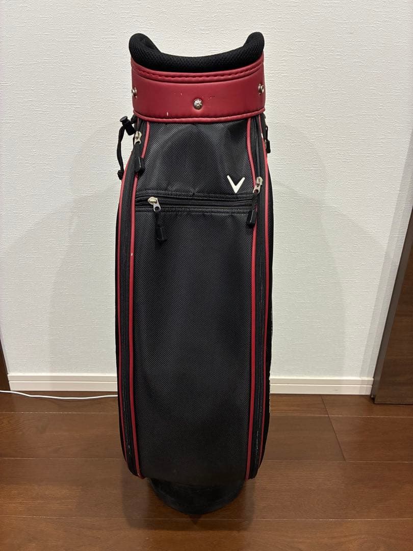 Callaway キャディバッグ 黒/赤