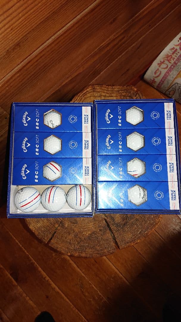 キャロウェイERCソフトトリプルトラック2025年モデルホワイト２ダース