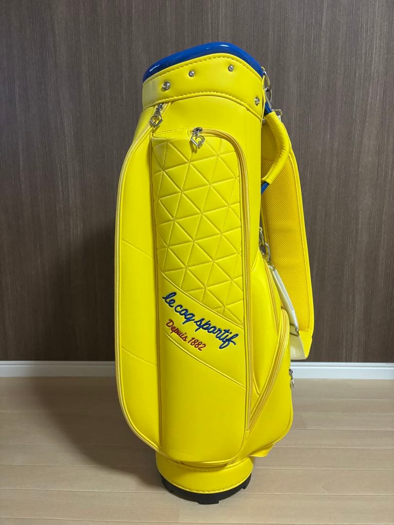 le coq sportif キャディバッグ イエロー レディース