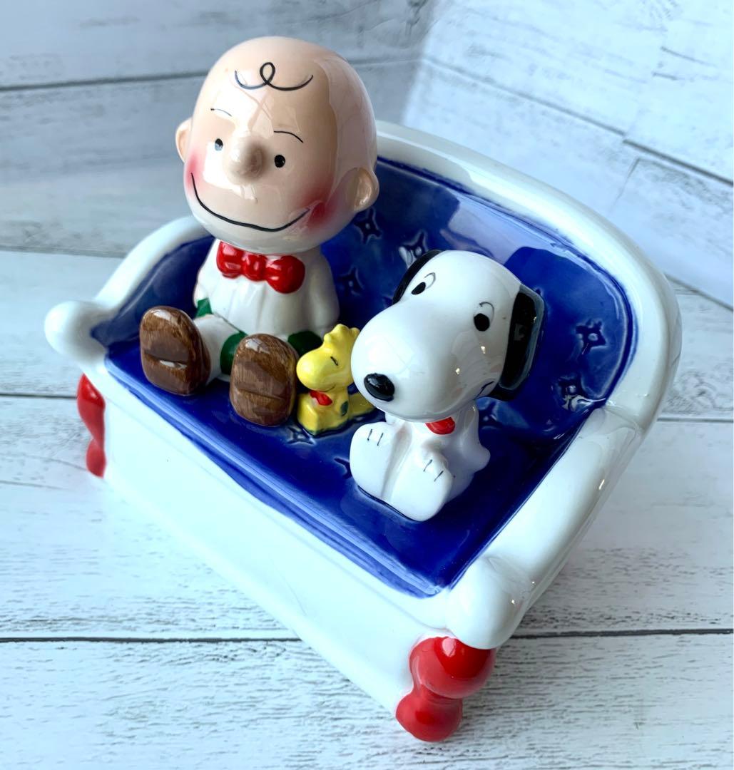 レア　美品　willitts スヌーピー 40周年 陶器 オルゴール　陶器