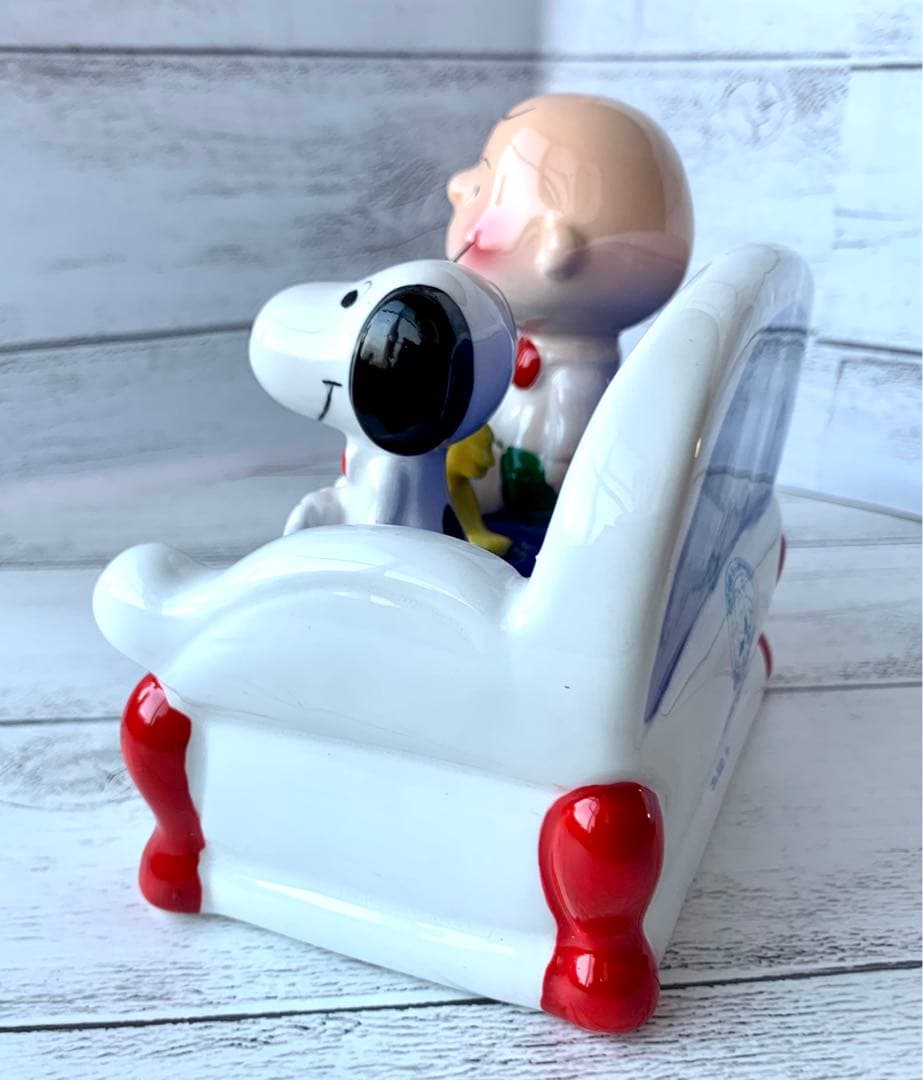 レア　美品　willitts スヌーピー 40周年 陶器 オルゴール　陶器