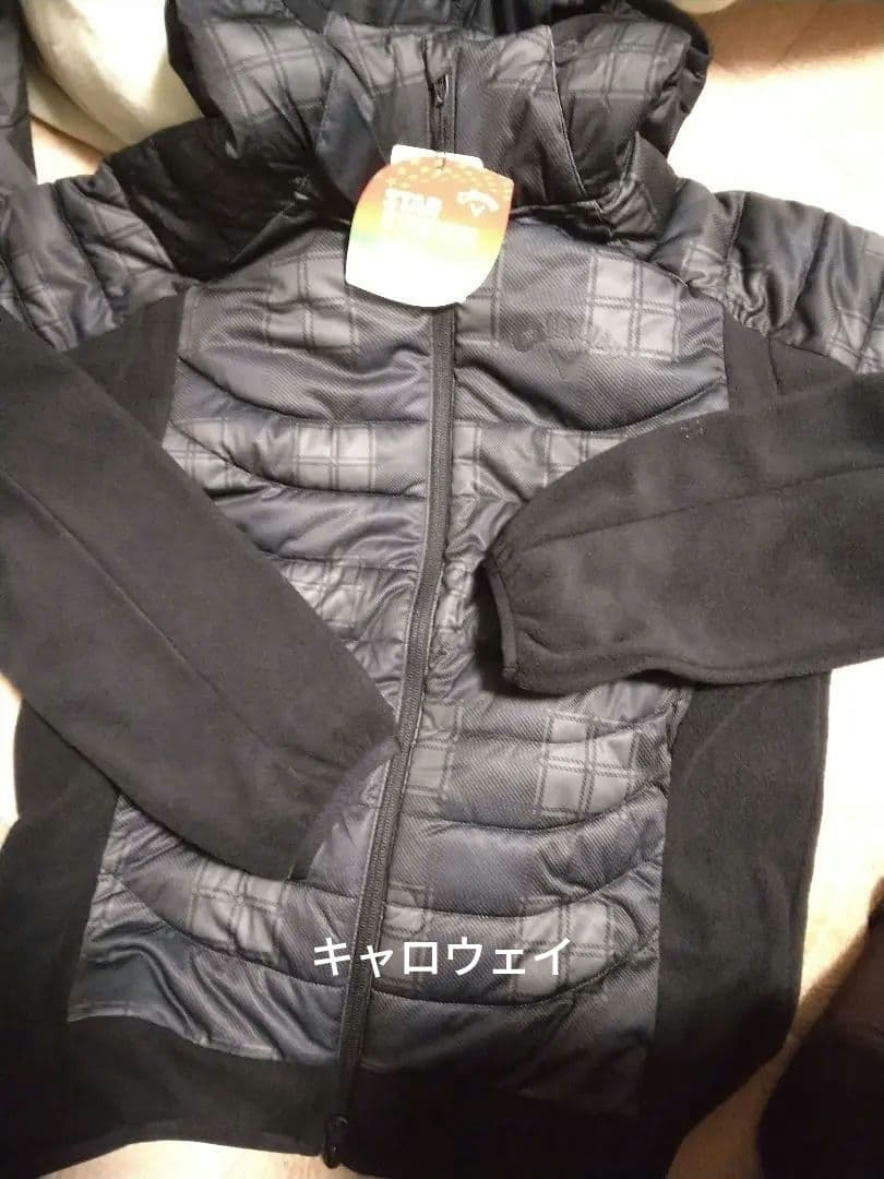 キャロウェイ　メンズウェア　ダウンジャケット　 ゴルフ　フリース　ブラック新品