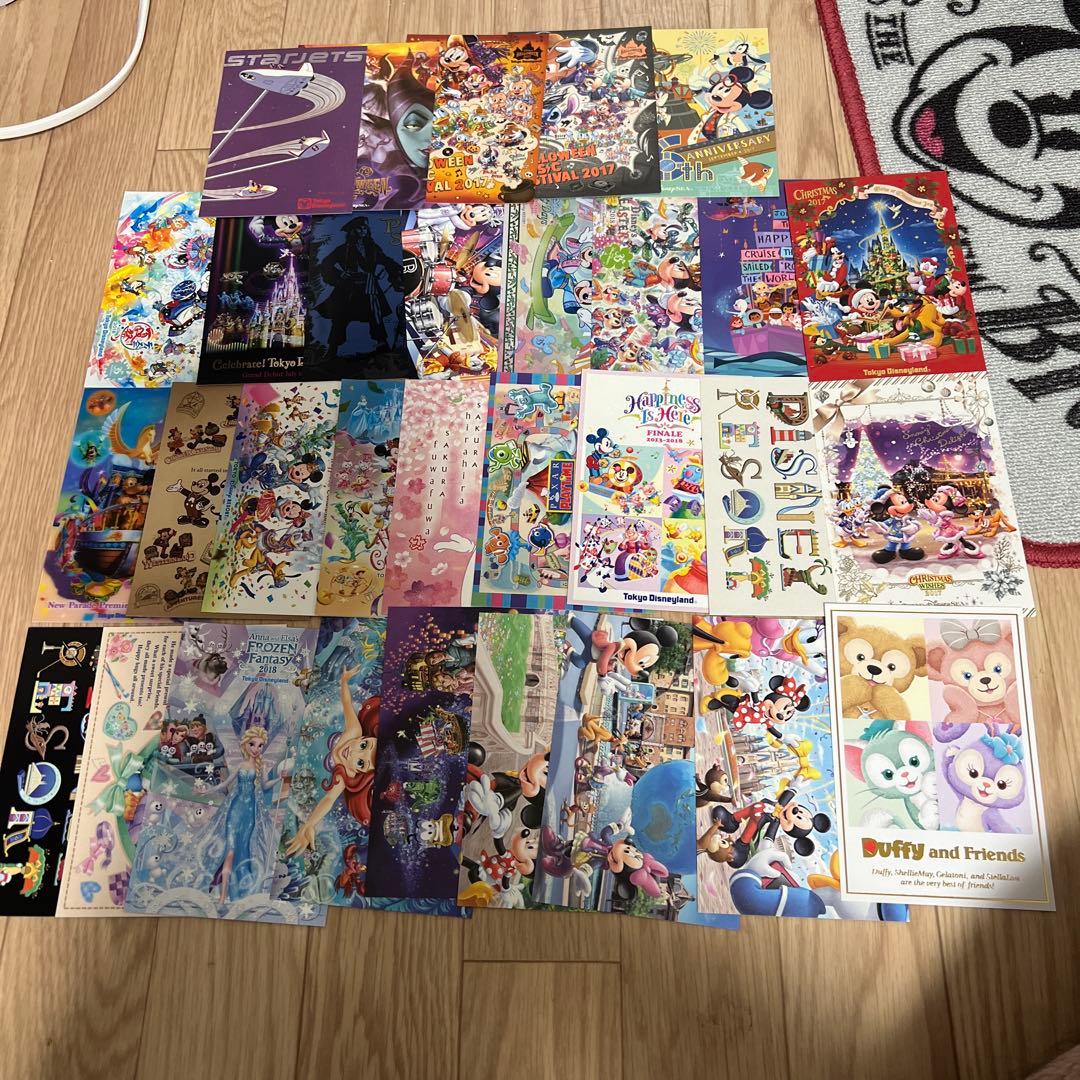 大量！東京ディズニーリゾートポストカード160枚以上まとめ売り