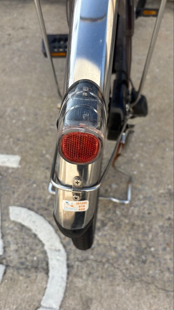 パナソニック　電動自転車ビビdx 茶色　充電器付き　兵庫県西宮市