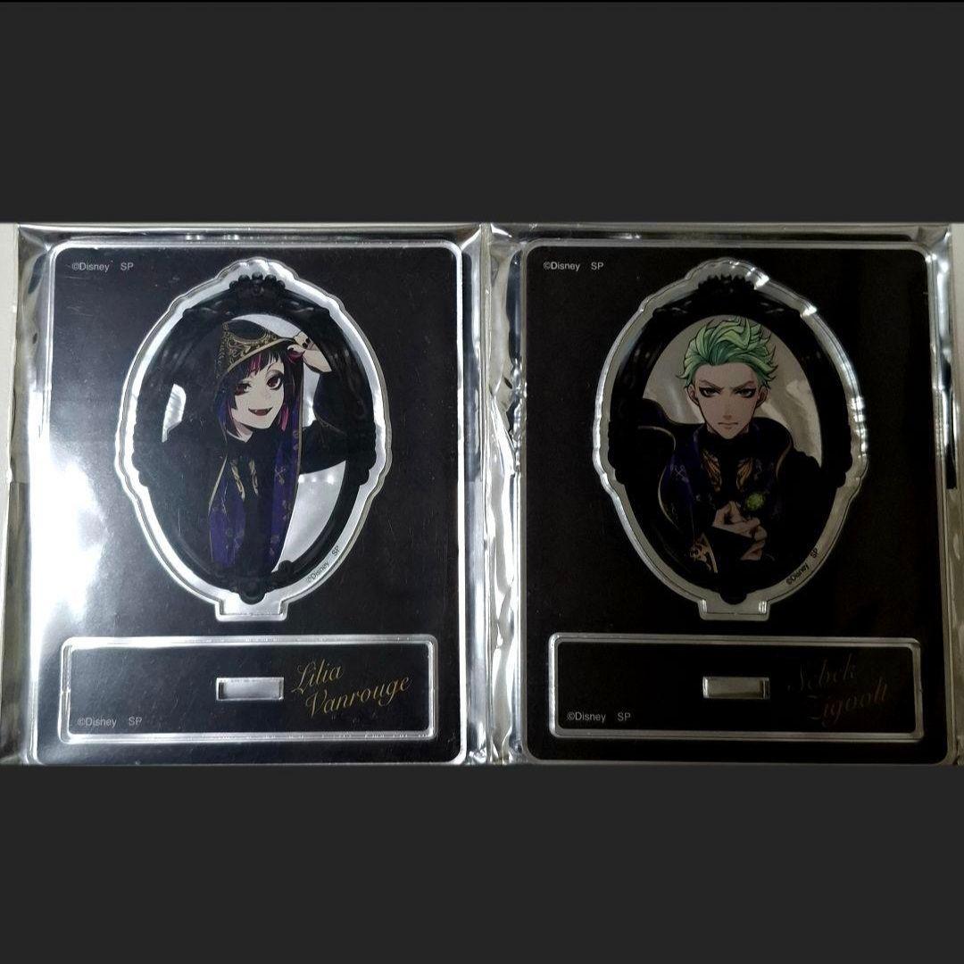 マレウス シルバー リリア 缶バッジ ブレイジングジュエル ツイステ 寮服