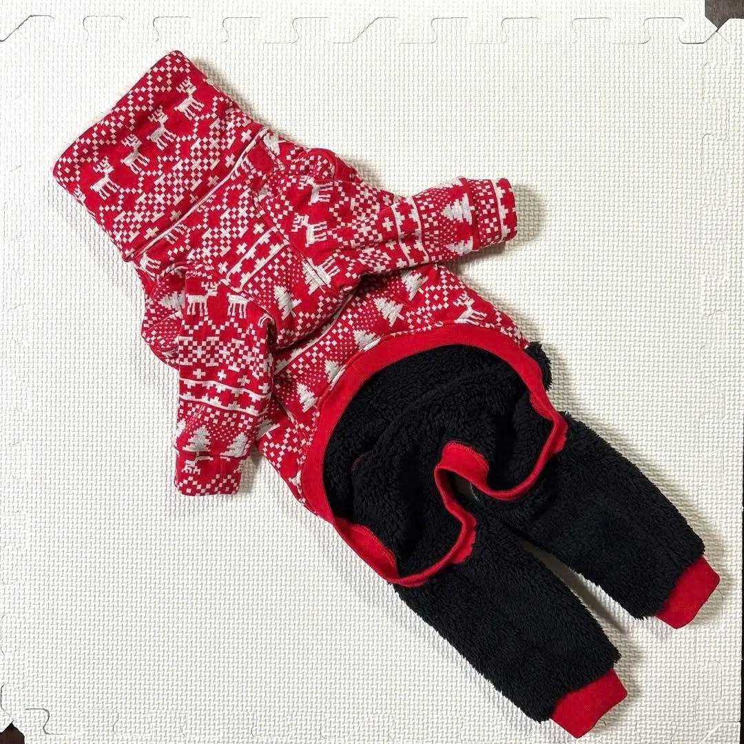 犬服　イタグレ服　ボアトップス