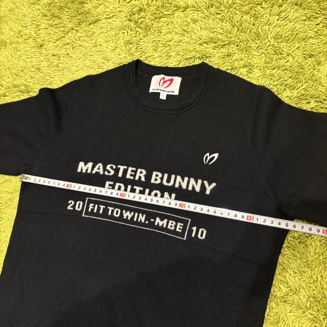 マスターバニーエディション ニット セーター ブラック 黒 サイズ1 （M）