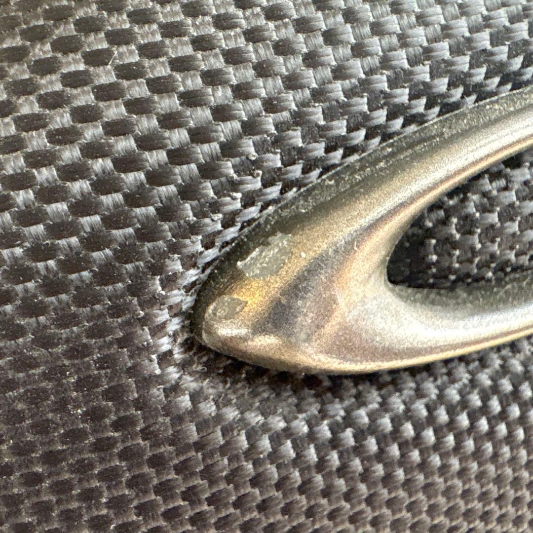 Oakley スポーツサングラス グレー/オレンジ