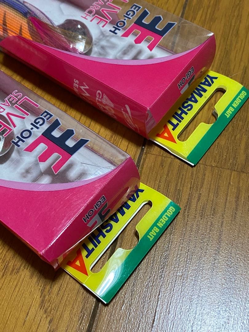 廃盤　ヤマシタ　エギ王ライブサーチ　エギ王エギケースセット