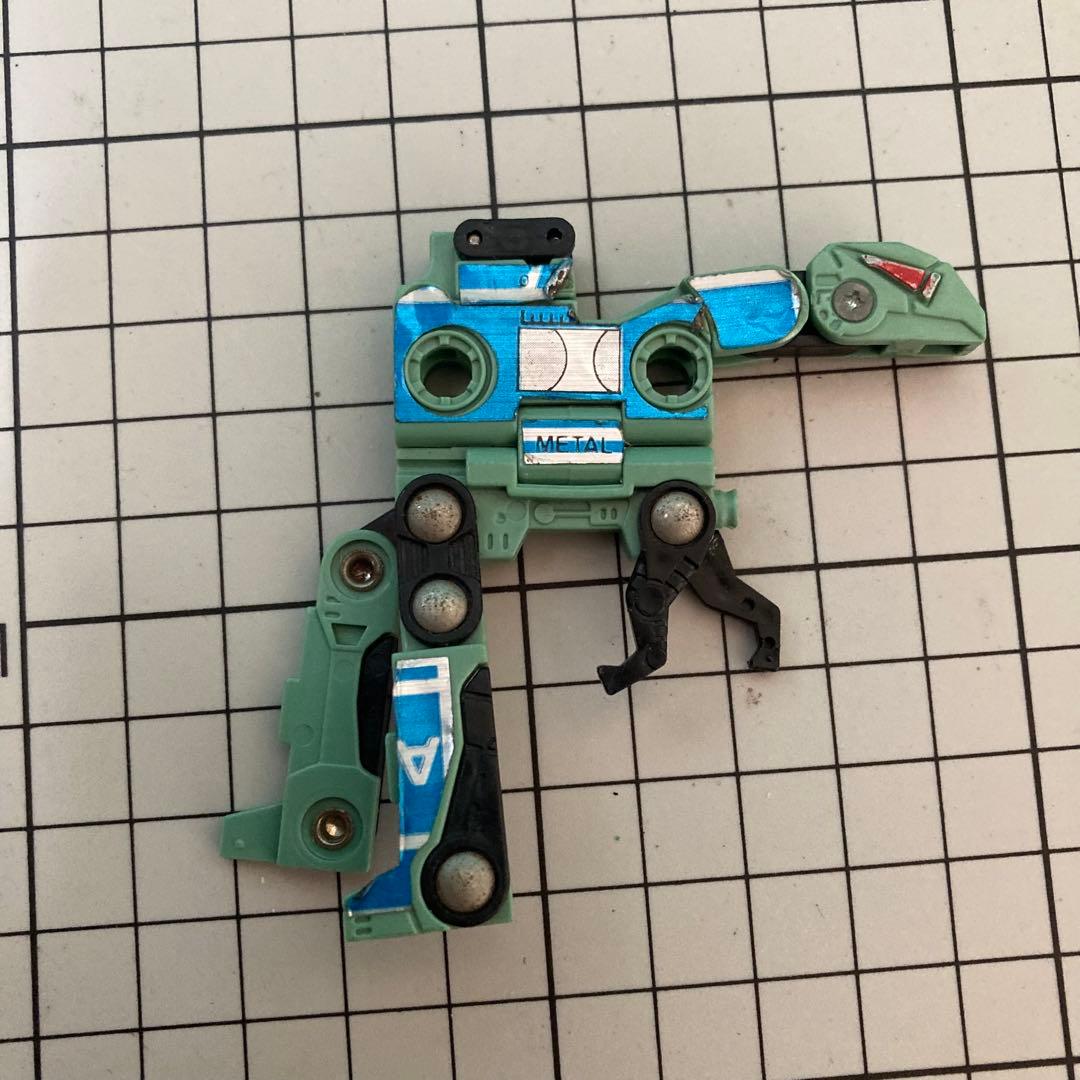 トランスフォーマー　Wカセットボット　サイバトロン　ダイル　レッグアウト　タカラ
