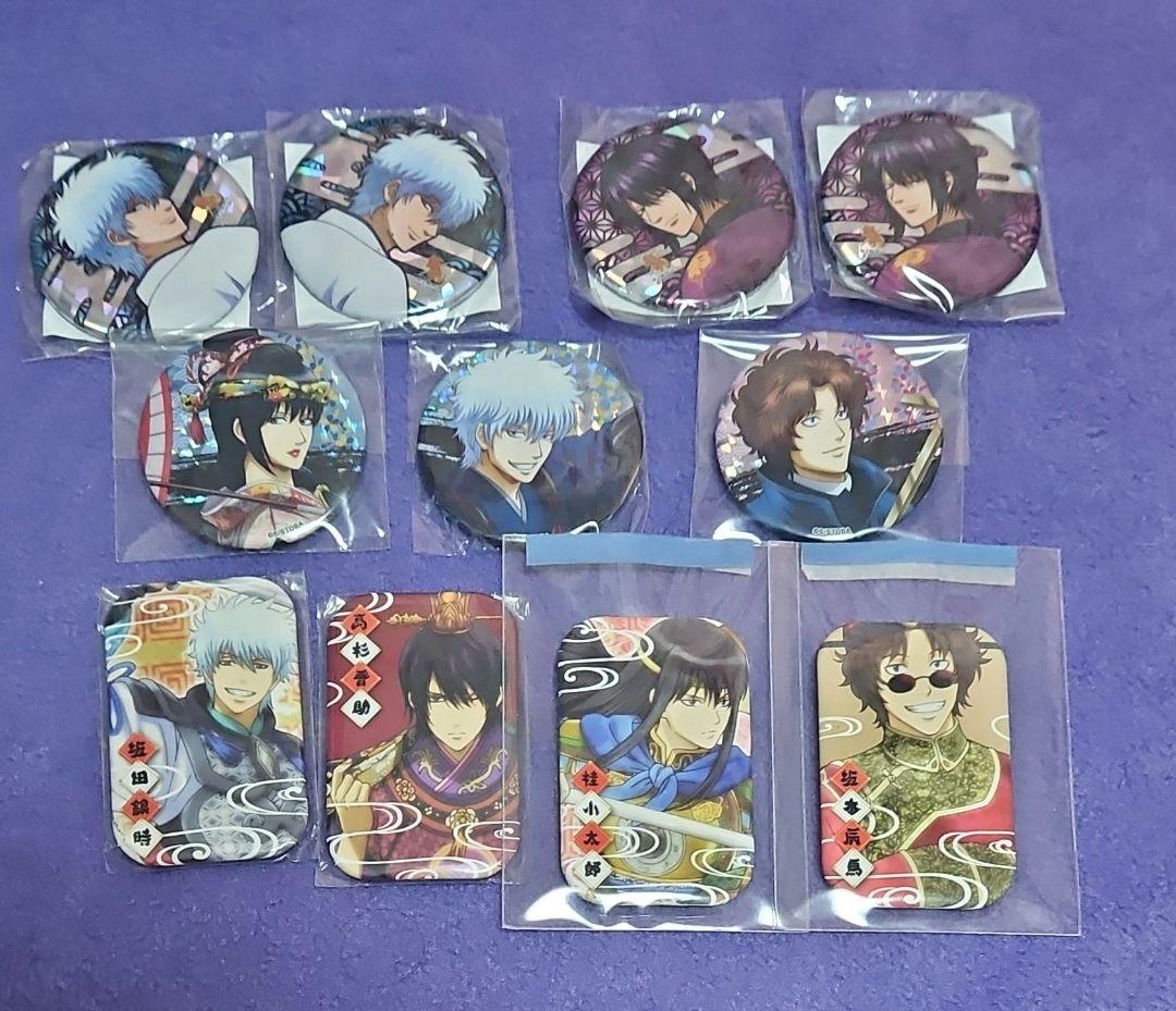 銀魂 56mm ホロ缶バッジ 銀ノ魂篇 j-world　他　銀時　高杉