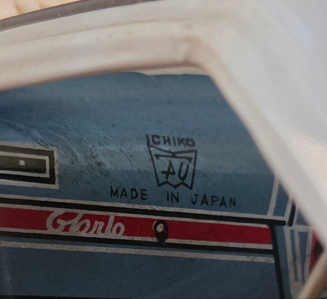 【年代物】【箱付】イチコー　グロリア　パトロールカー　ブリキ