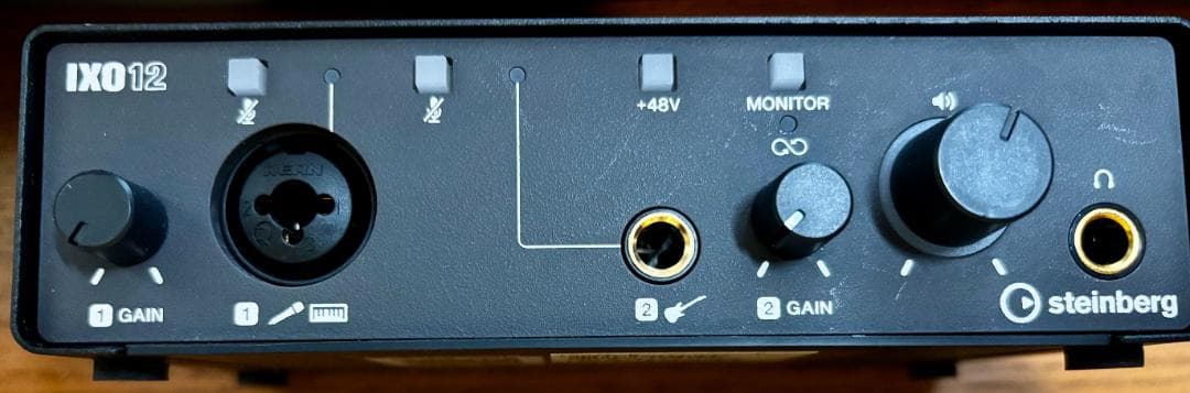 steinberg IXO12 [ブラック] オーディオインターフェイス