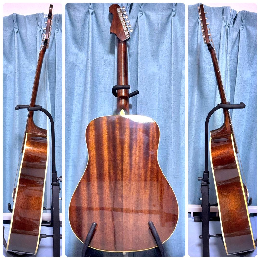 【牛骨】Fender★SONORAN！アコギ！【弾き易く調整☆新品の弦】