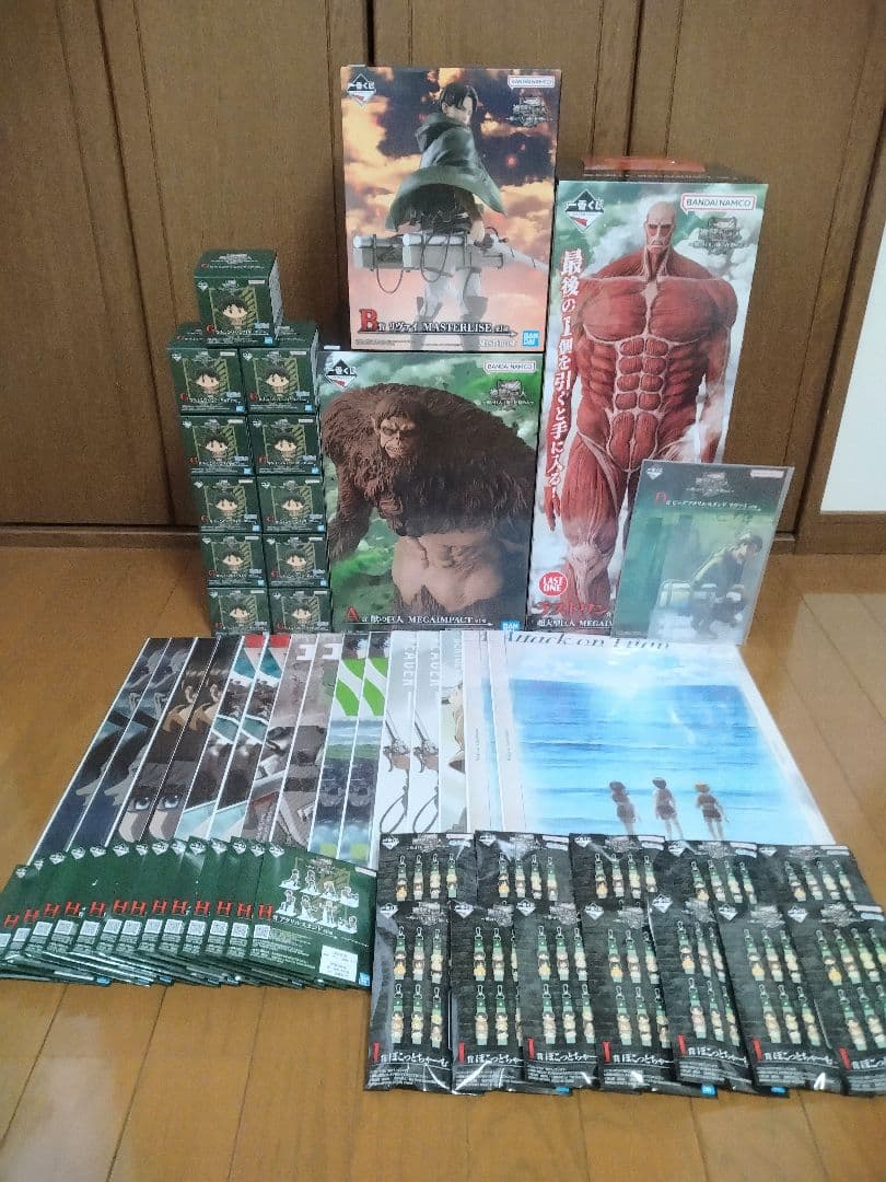 一番くじ 進撃の巨人 ～獣の巨人は俺が仕留める～ A賞 B賞 ラストワン賞