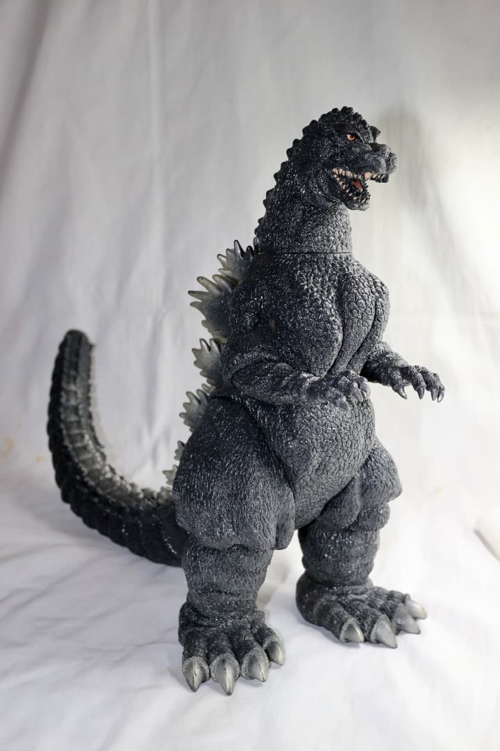 当時物 特大 ゴジラ 1991 ソフビ 全長約54cm 高さ約36cm バンダイ