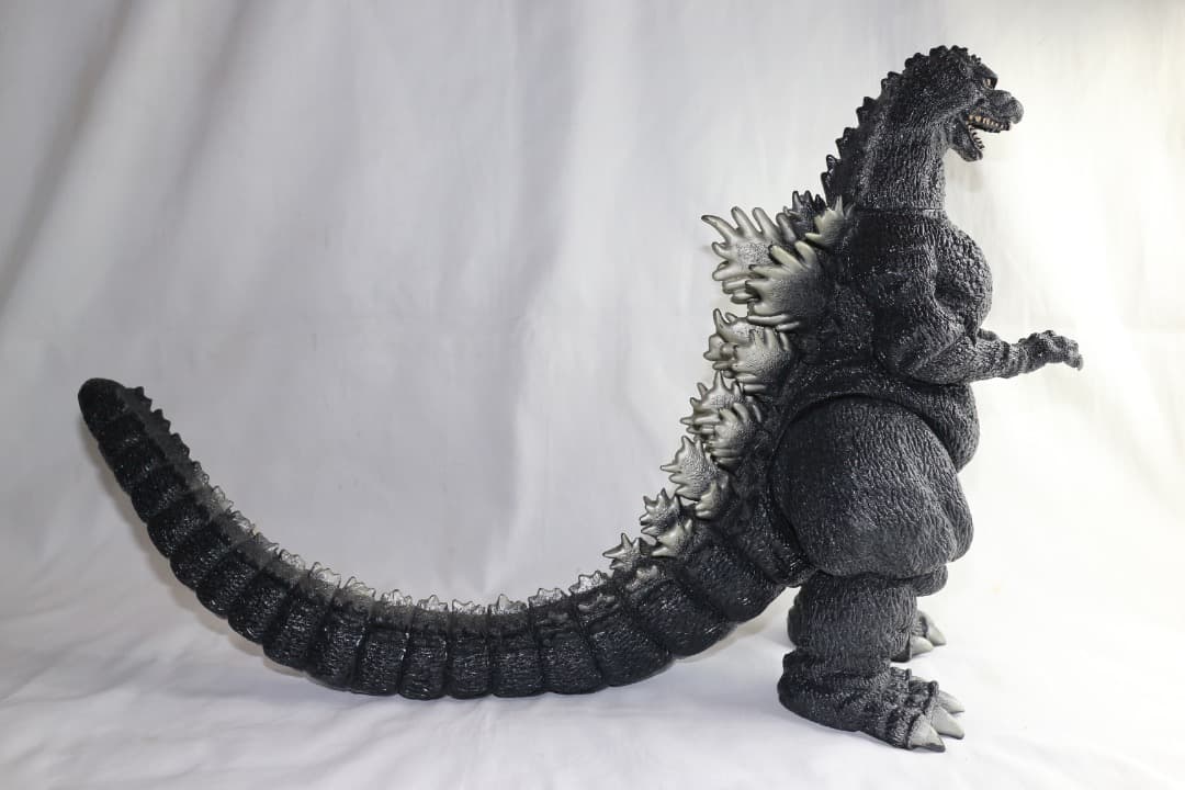当時物 特大 ゴジラ 1991 ソフビ 全長約54cm 高さ約36cm バンダイ