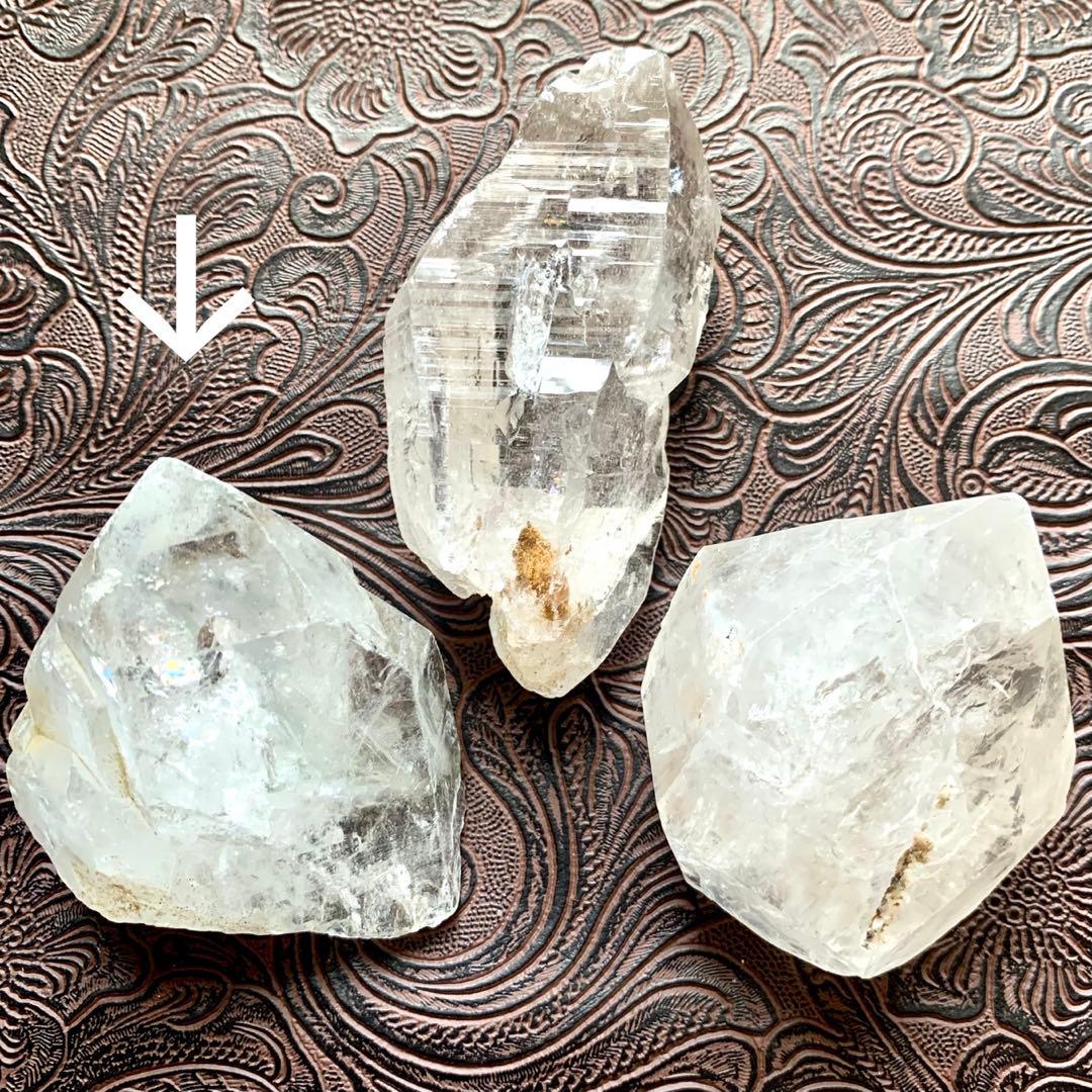 シン・ザギマウンテンクォーツ67/シングルポイント/透明感/虹入り