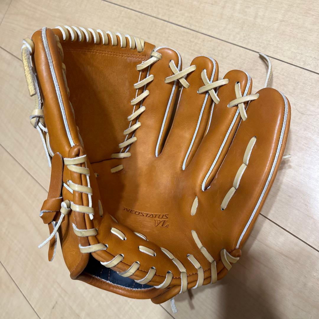 ZETT NEO STATUS 軟式グローブ ブラウン