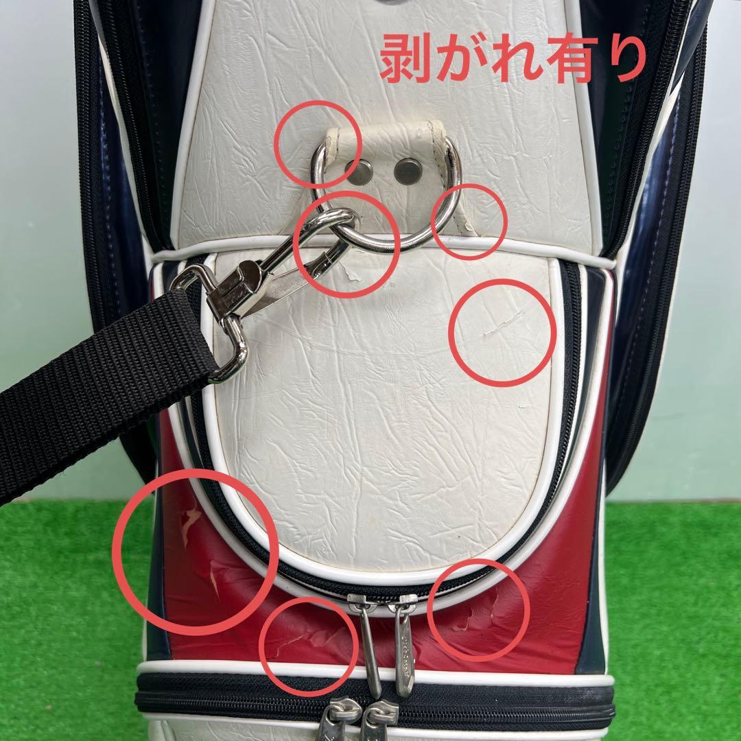 タイトリスト　titleist キャディーバック　8インチ　ホワイト　メンズ