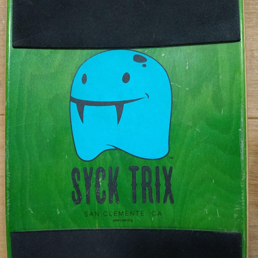 最終値下げ！SYCK TRIX スケートボードデッキとクッションセット