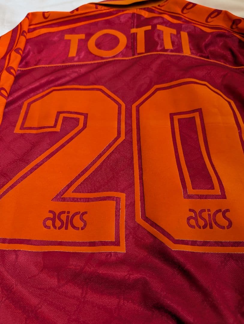 【貴重な長袖！】フランチェスコ・トッティ/ ASローマ/H/95-66モデル