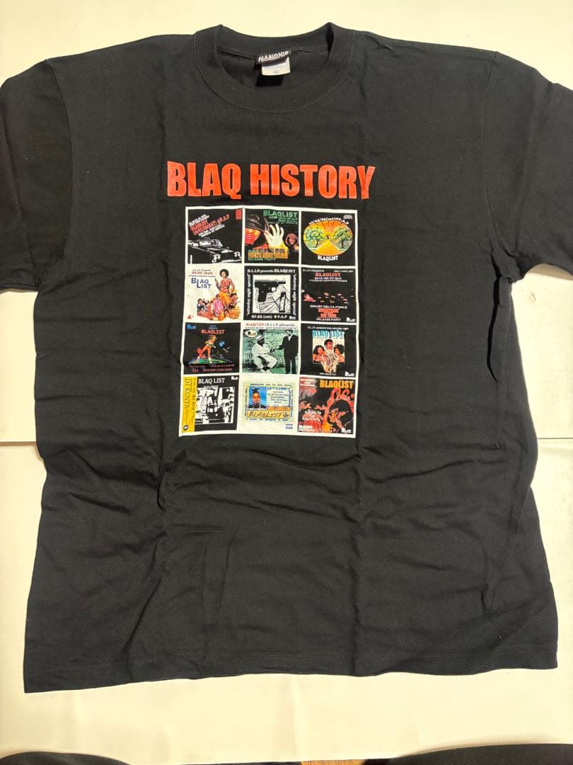 DLiP Records BLAQLIST BLAQ HISTORY Tシャツ
