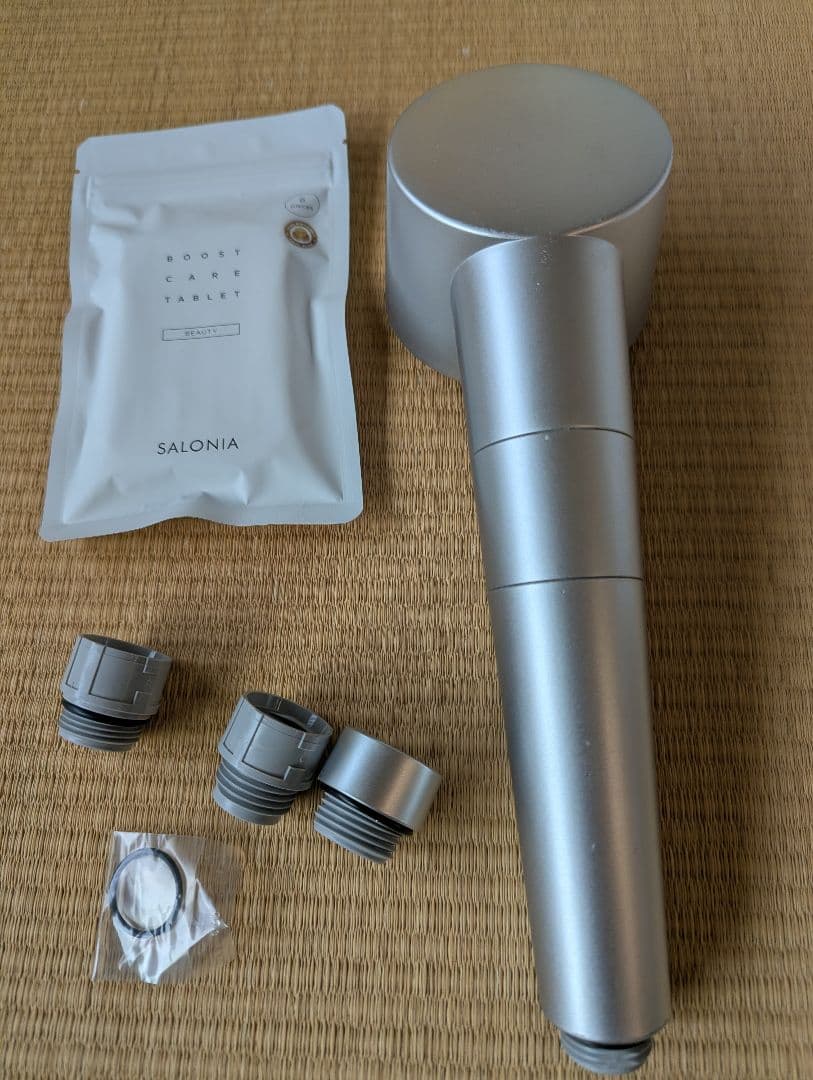 SALONIA シルバー シャワーヘッド