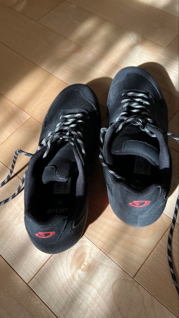 GIRO RUMBLE VR 43 黒 ビンディングシューズ SPDクリート付