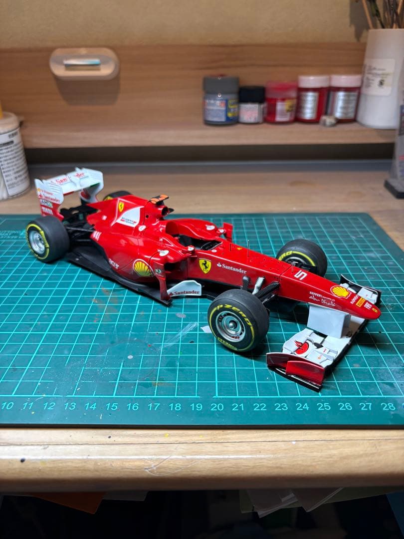 1/20 フェラーリ 150°イタリア 日本GP アロンソ仕様　完成品　フジミ