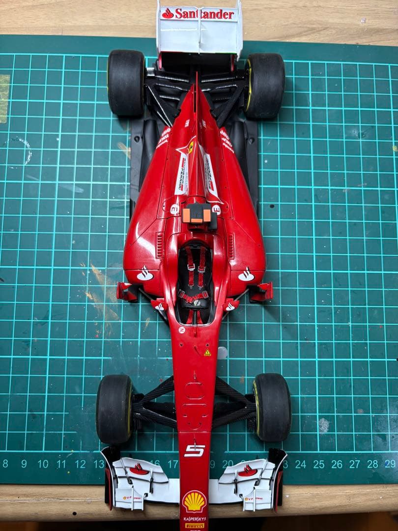 1/20 フェラーリ 150°イタリア 日本GP アロンソ仕様　完成品　フジミ