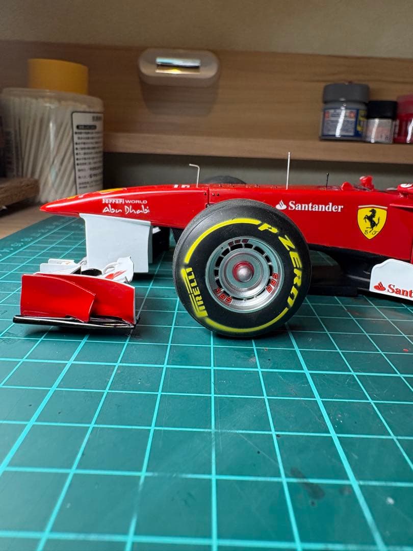 1/20 フェラーリ 150°イタリア 日本GP アロンソ仕様　完成品　フジミ