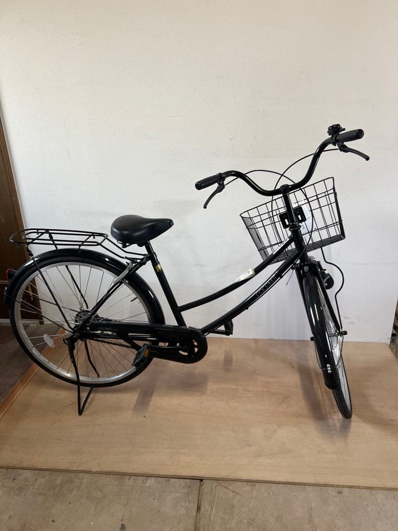 名古屋市内配達無料26インチシングルギア変則無し黒走行少ない