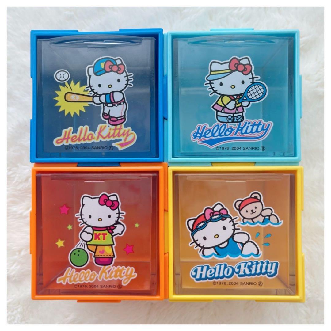 レトロ レア ハローキティ 収納ボックス チェスト 引き出し 4個セット