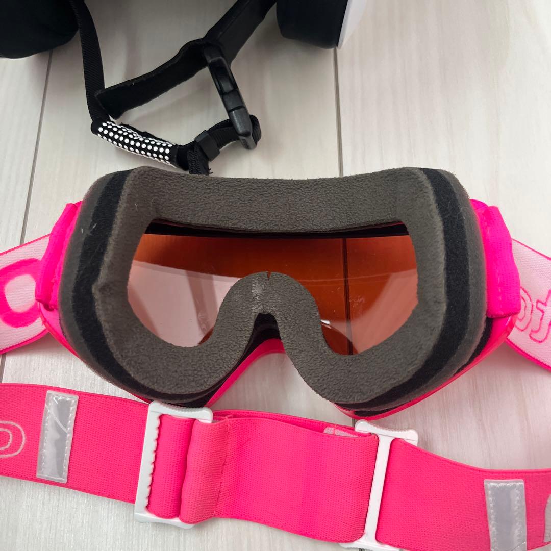 【値下げ】POC スキー・ヘルメットゴーグル ジュニア51cm〜54cm FIS