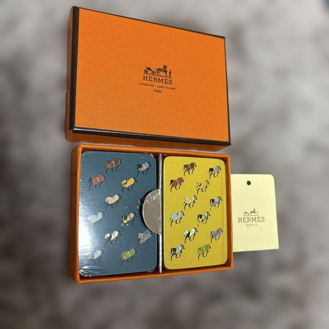 新品　エルメス 玩具　トランプ